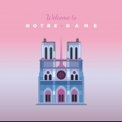 Notre Dame Paris illustration